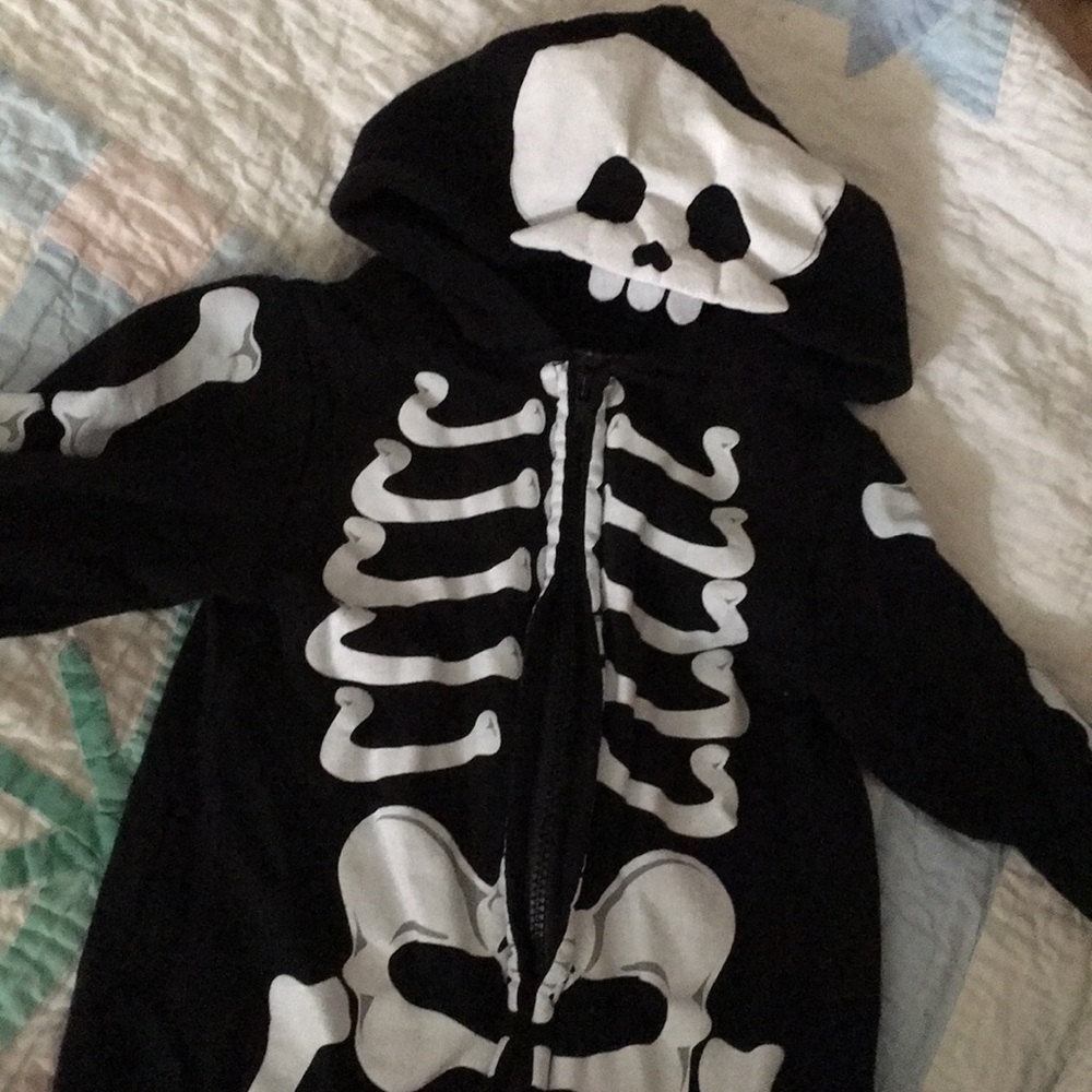 Infant Skeleton Costume
